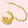 Uttarakhandi Round Nath Gold Plated Accessory