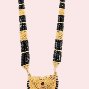 Traditional Gold Plated Pahadi Mangalsutra