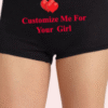 Cozy Waistband Boyshort- Customize For Your Girl