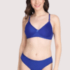 Non-Padded Bra Panty Set for Women (2 pack)